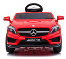 Macchina Elettrica per Bambini 6V con Licenza Mercedes AMG GLA 45 Rossa