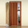 Porte pliante d'intérieur 88,5x214 cm en PVC Saba Jasmine Cherry