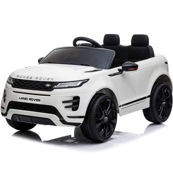 prezzo Véhicule électrique porteur pour enfants 12V sous licence Land Rover Evoque Blanc