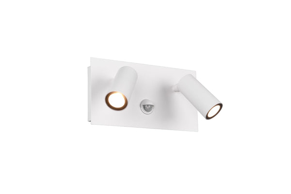 sconto Applique Led Extérieure en Aluminium Blanc Mat