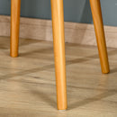 Appendiabiti da Terra 40x40x179 cm con Tavolino Nero e Legno