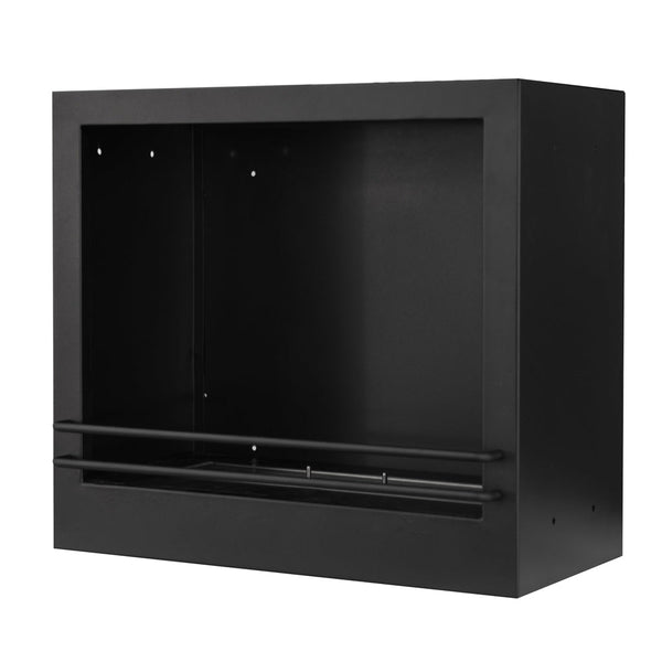 Camino a Bioetanolo con Bruciatore a Incasso 58x28x52 cm 1,8 lt in Acciaio Nero prezzo