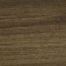 Comodino 1 Cassetto 53x41,5x37 cm in Legno e Acciaio Marrone