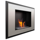 Camino a Bioetanolo da Parete 80x59 cm Flig Los Angeles Satinato Senza Vetro