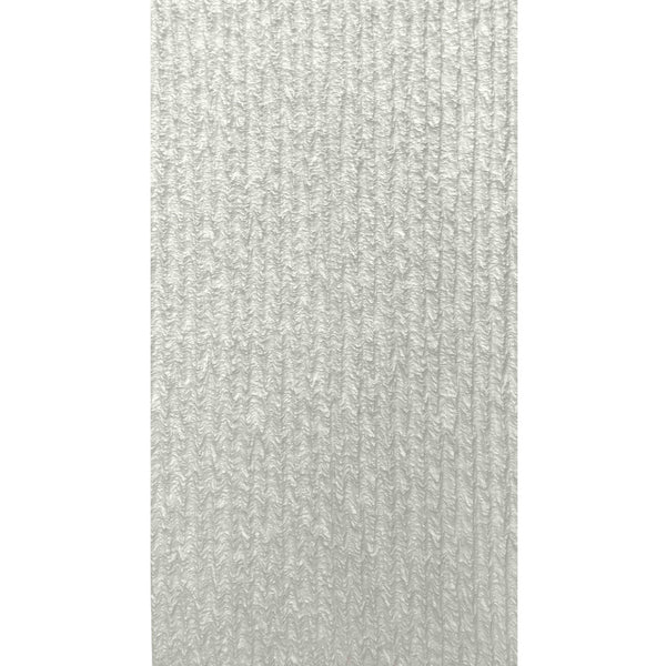 online Set 12 Pannelli Decorativi Area 8,6 mq 120x60x2,5 cm Rivestimento Murale Effetto Pietra Graffiata 3D in PU Bianco Alabastro