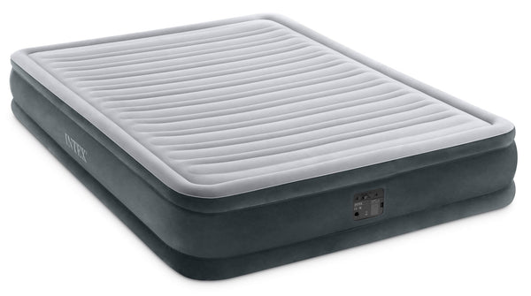 Matelas Gonflable Double 203x152x33 cm Floqué Camping Intex 67770 acquista