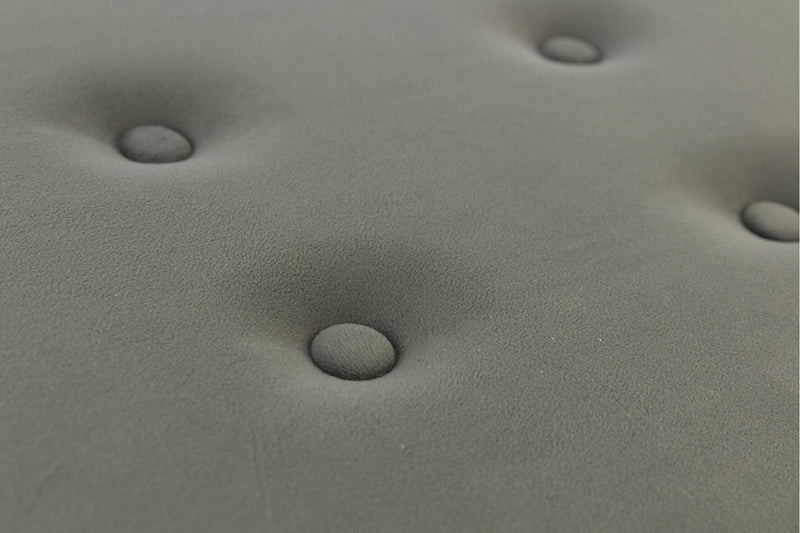 Baule Cassapanca Pouf Contenitore in Velluto Soriani Grigio