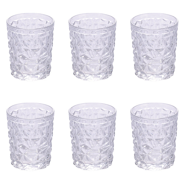 Lot de 6 verres à eau Glace Ice en transparent Villa d'Este Home Tivoli Glass acquista