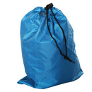 Tenda da Spiaggia Pop Up 220x173x120 cm con Porta a Cerniera in Poliestere e Fibra di Vetro Blu Cielo e Grigio  