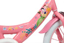 Bicicletta per Bambine 14" Disney Princess Freni Caliper e Stabilizzatori in Acciaio Hi-Ten Rosa