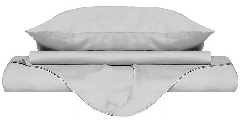 Copripiumino con Sacco e Federe Doubleface Bianco\/Bianco Varie Misure