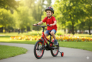 Bicicletta per Bambini 16" Freni a Disco Magik-Bike Racer Rosso