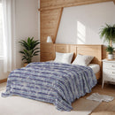 Trapunta Invernale Stampata in Microfibra 200gr Jeans Stripes Varie Misure