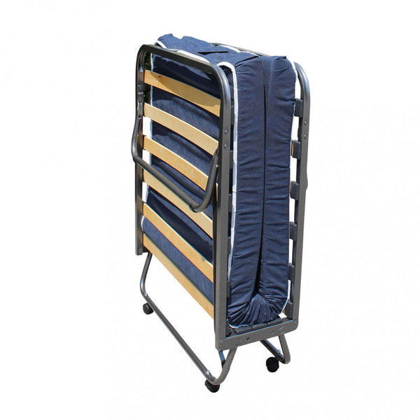 prezzo Transat de jardin 80x190x34 cm en bois noir