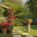 Arco da Giardino in Ferro 40x120xH218cm Rama Arch Verde