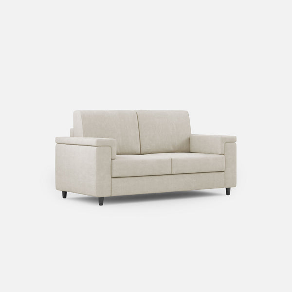 Divano 2 Posti 168x85x85 cm Marrak in Tessuto Latte sconto