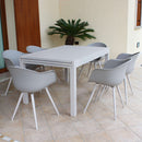 Sedia Sestriere 61x61x80 h cm in Plastica Tortora