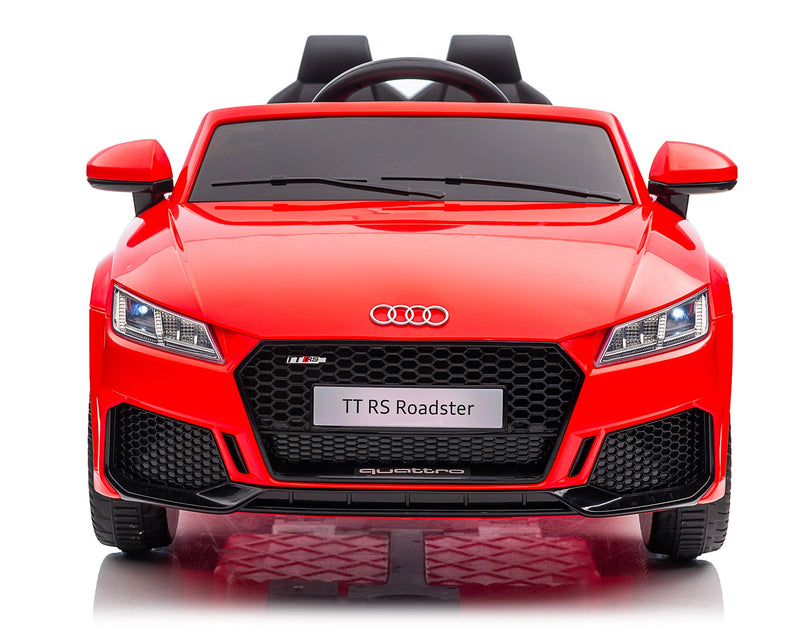 Macchina Elettrica per Bambini 12V Audi TT RS Roadster Rossa