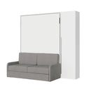 Letto Matrimoniale A Scomparsa 160 Versia Con Divano E Armadio 1 Anta Dx Bianco      