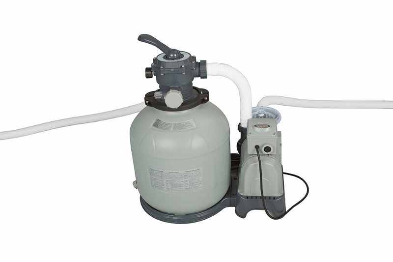 Pompa a Sabbia per Piscine 12.000 L/h Motore 0,95CV 220V Intex