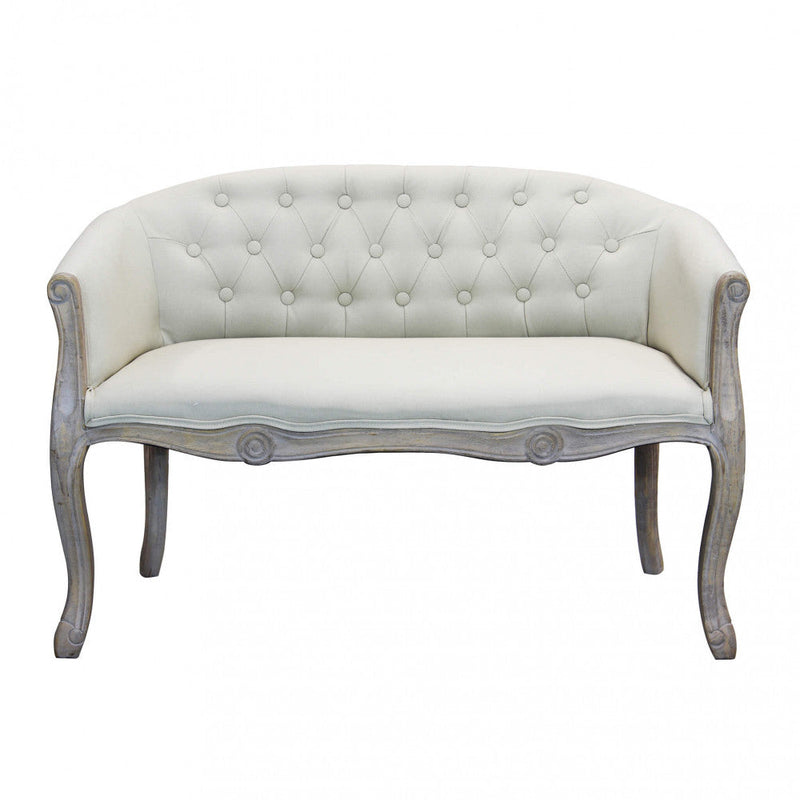 Divano Coleman 107x61x70 h cm in Tessuto Beige