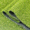 Erba Sintetica per Giardino 20 mm 1x5m Fondo Drenante Verde