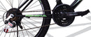 Bicicletta Mountain Bike MTB Ragazzo 26" 21V Kidfun Bad Nera