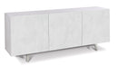 Mobile 3 Ante 174x70x41 cm Ossido Bianco