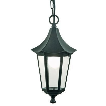 sconto Lampe à Suspension Couleur Noire pour Extérieur Ligne Pagoda Sovil