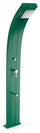 Douche de Jardin Solaire 40L Mitigeur Temporisé et Lave Pieds Arkema Dada Vert