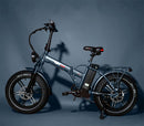 Fat Bike Elettrica Skyjet Nero M Bici Elettrica Pedalata Assistita Pieghevole Autonomia 30-50 km Old Blue  