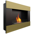 Camino a Bioetanolo da Parete 90x65,2 cm Flig Boston Oro