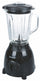Mixeur Electrique 500W 1,5 Litre Verre 2 Vitesses Kooper Noir