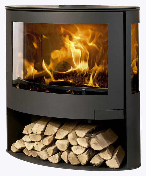 prezzo Poêle à Bois 7,8 kW 83,9x78x45,1 cm Iris Noir