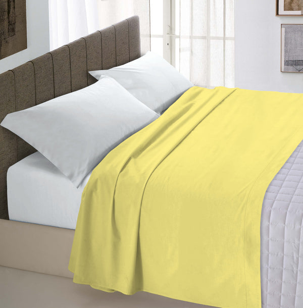 Feuille supérieure de couleur unie jaune online