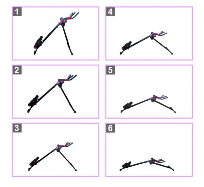 Panca Addominali Multifunzione Pieghevole 100Kg Max Everfit AB Force