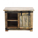 Mobile TV Vaughan 80x45x60 h cm in Legno Marrone
