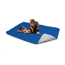 Tappetino imbottito per Cani Gatti Doubleface royal/grigio chiaro