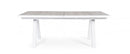 Tavolo Allungabile da Giardino 205-265x103x78h cm Krion Bianco