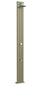Douche de Jardin Solaire Extérieure 30L Mitigeur et Lave Pieds Arkema Spring S Champagne Bronze