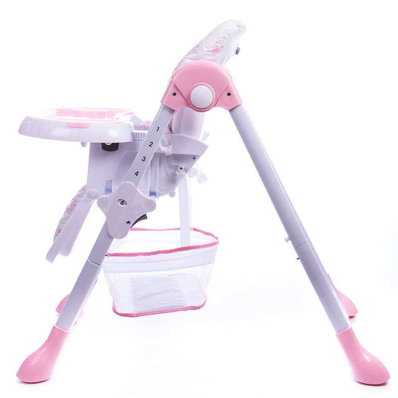 Seggiolone per Bambini 6 Altezze Trupia Yayo Rosa