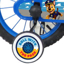 Bicicletta per Bambini 14" Paw Patrol Freni Caliper e Stabilizzatori in Acciaio Hi-Ten Rosso