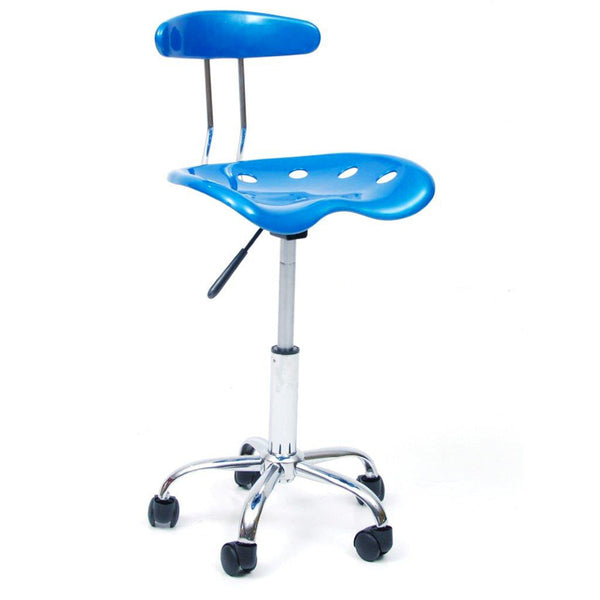 Fauteuil de bureau en ABS bleu chaise de travail online