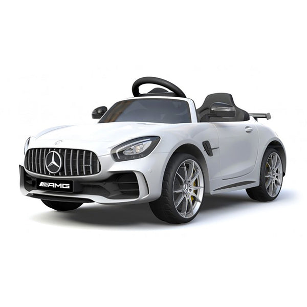 acquista Voiture électrique pour enfants 12V sous licence Mercedes GTR AMG Blanc