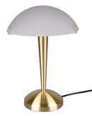 Lampada da Tavolo da Interno Attacco E14 in Metallo Ottone Opaco
