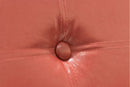 Baule Cassapanca Pouf Contenitore in Similpelle Soriani Rosso