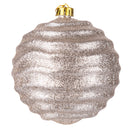 Set 9 Palle di Natale Ø10 cm in Plastica Oro