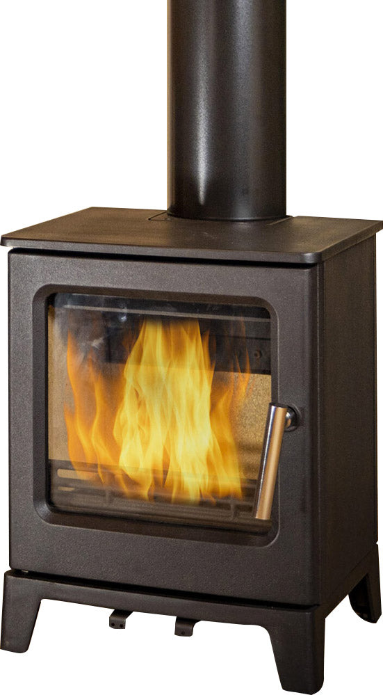 Poêle à Bois en Fonte 4,3 kW 37,3x36,87x46,4 cm Olga Nera acquista