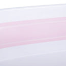 Vaschetta Bagnetto per Neonati Antiscivolo Pieghevole con Scarico  Rosa