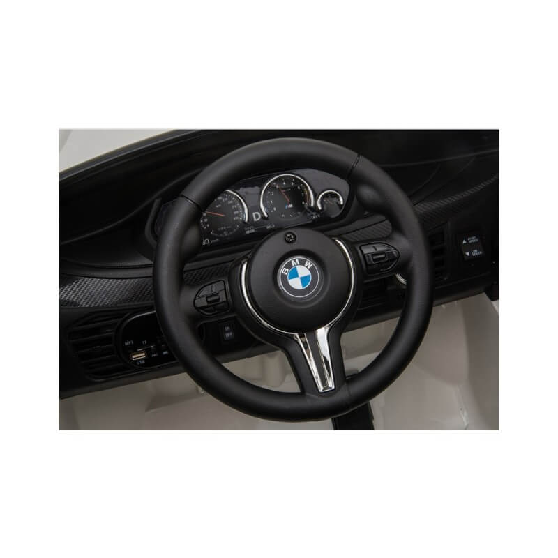 Macchina Elettrica per Bambini 12V con Licenza BMW X6M Nero